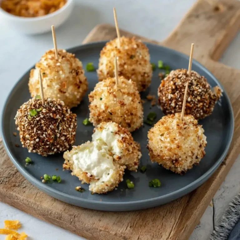 Frischkäse Bällchen