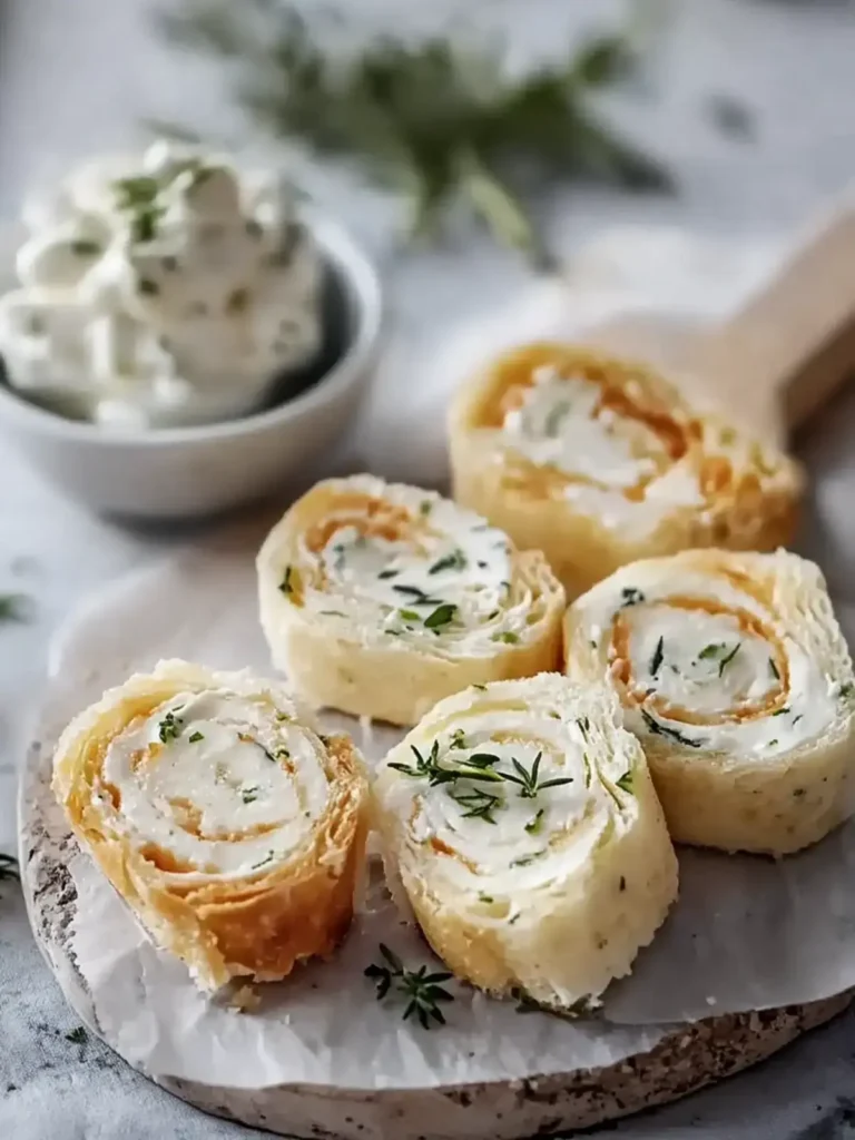 Frischkäse-Rollen: Der perfekte, einfache Snack