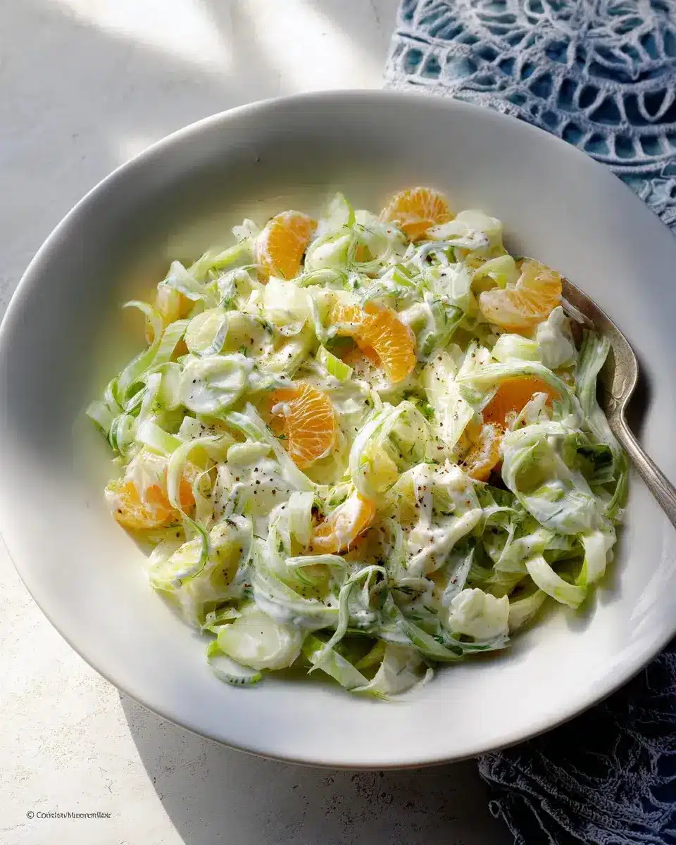 Fruchtiger Porree Salat