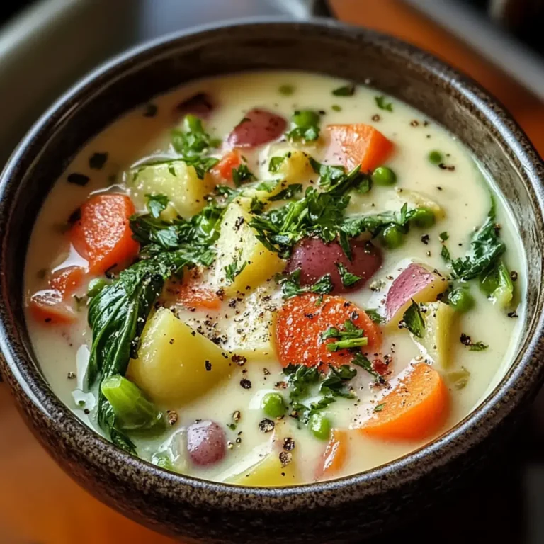 Frühlingsgemüsesuppe