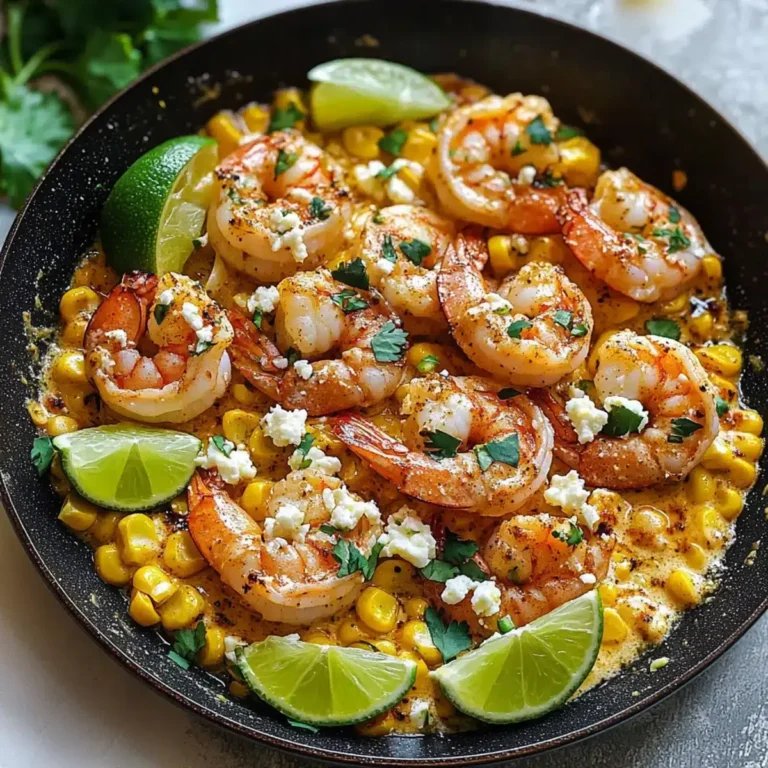 Garnelen und cremiger Mais – das perfekte 30-Minuten-Essen