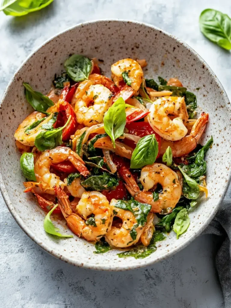 Garnelen und Rahm-Mais