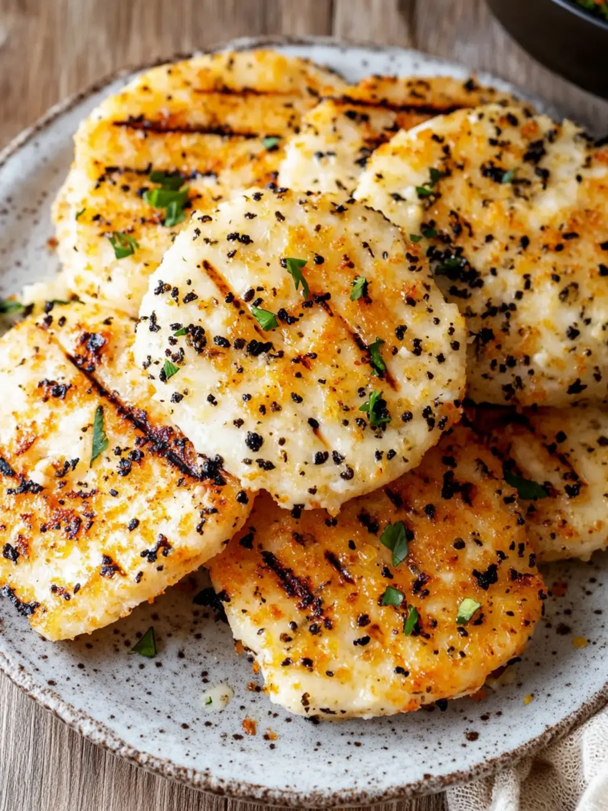 Gebackene Reiskuchen mit Furikake Rezept