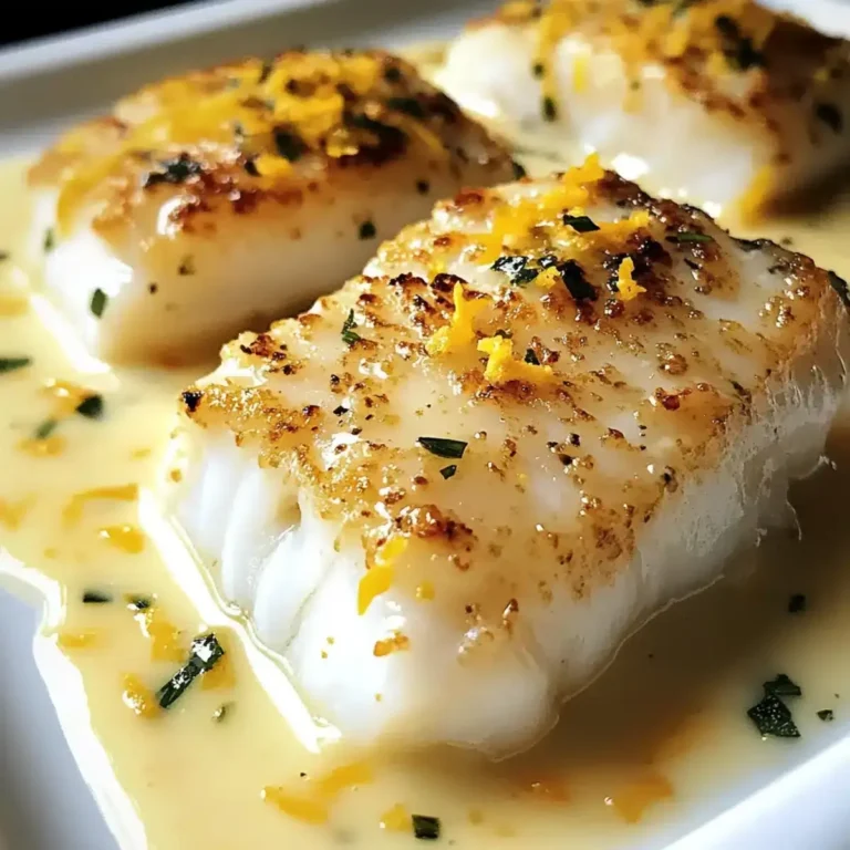 Gebratener Kabeljau Kokos Zitronen