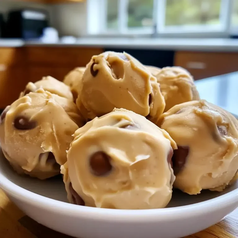 Gefrorene Joghurt Erdnussbutter Bissen