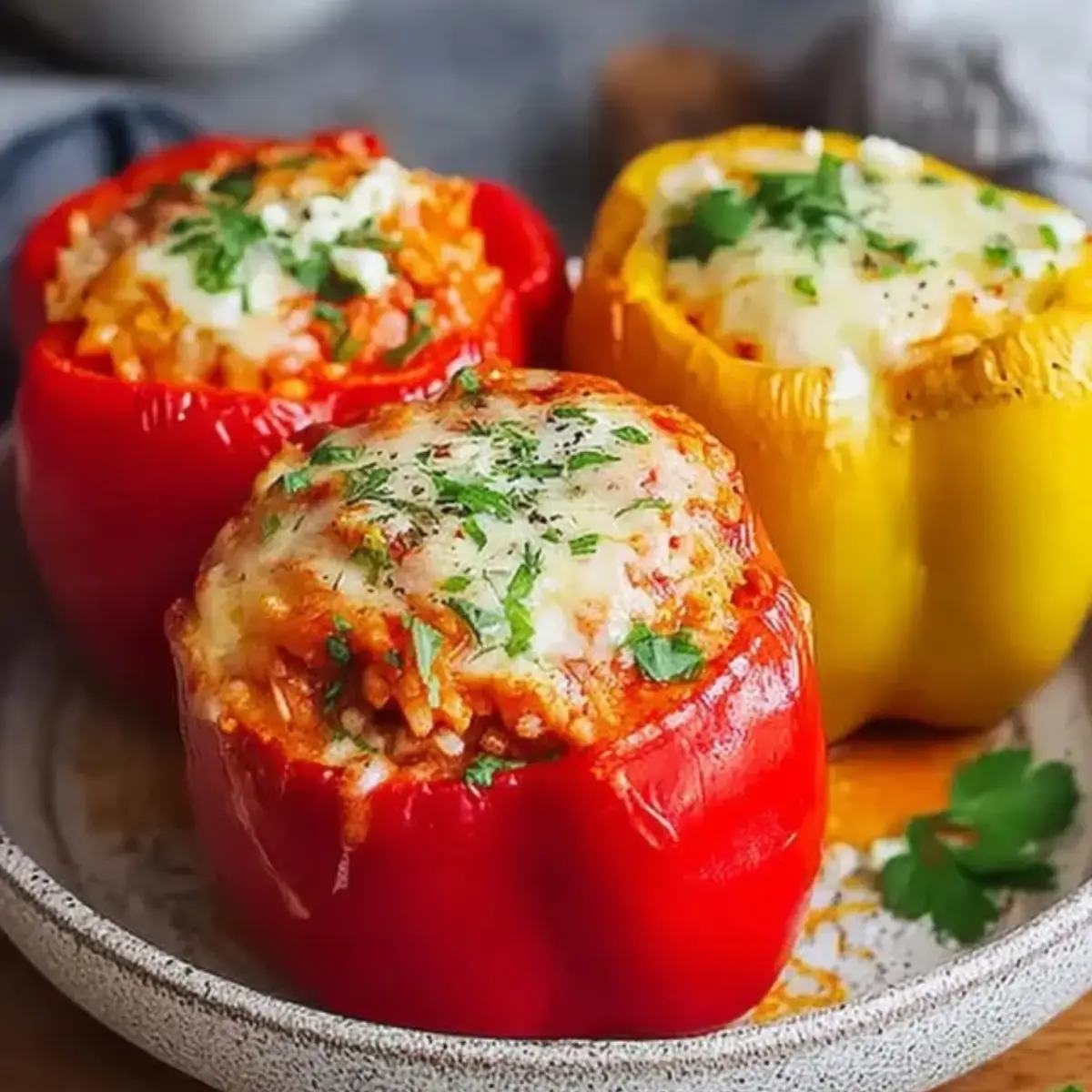 Gefüllte Champignons grillen