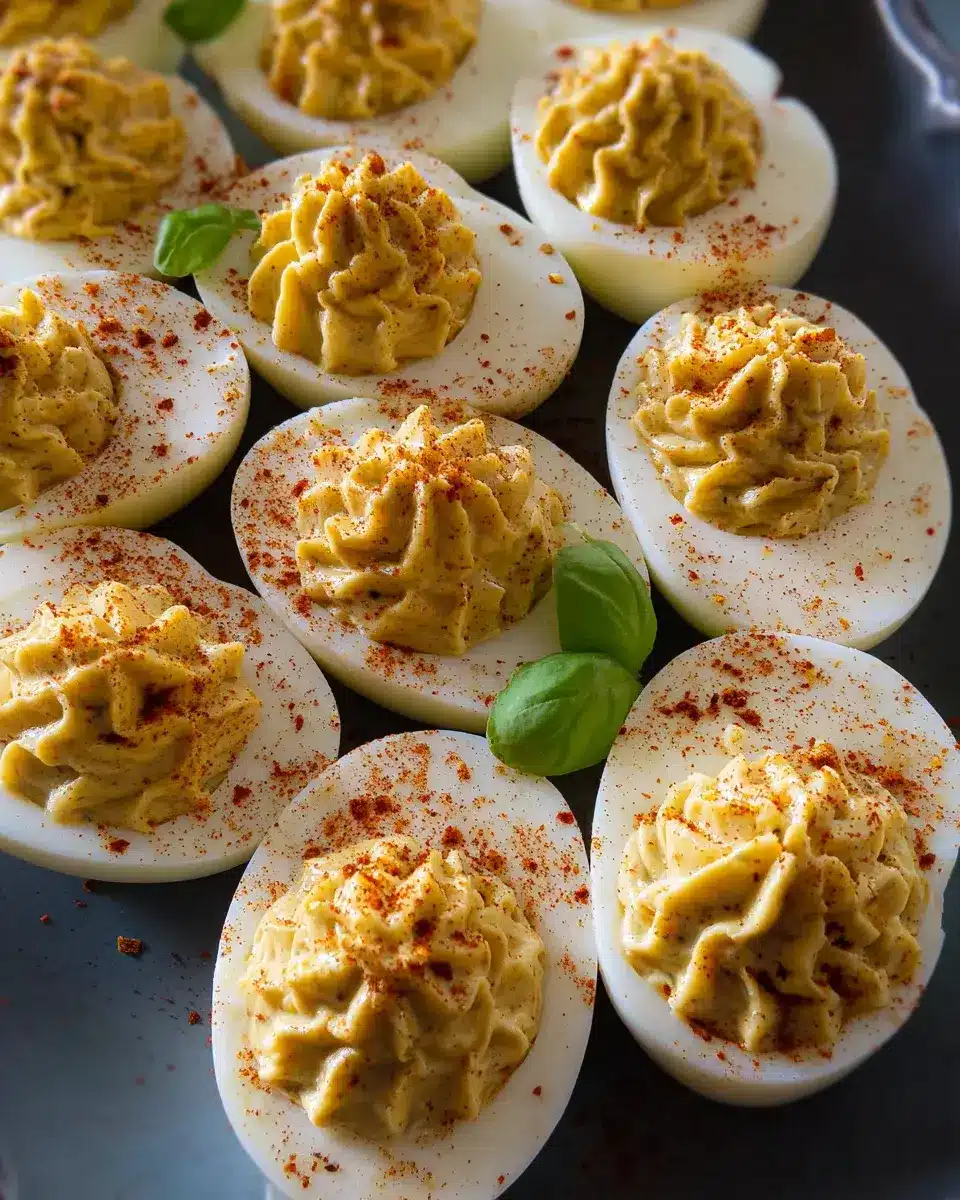 Gefüllte Eier Rezept