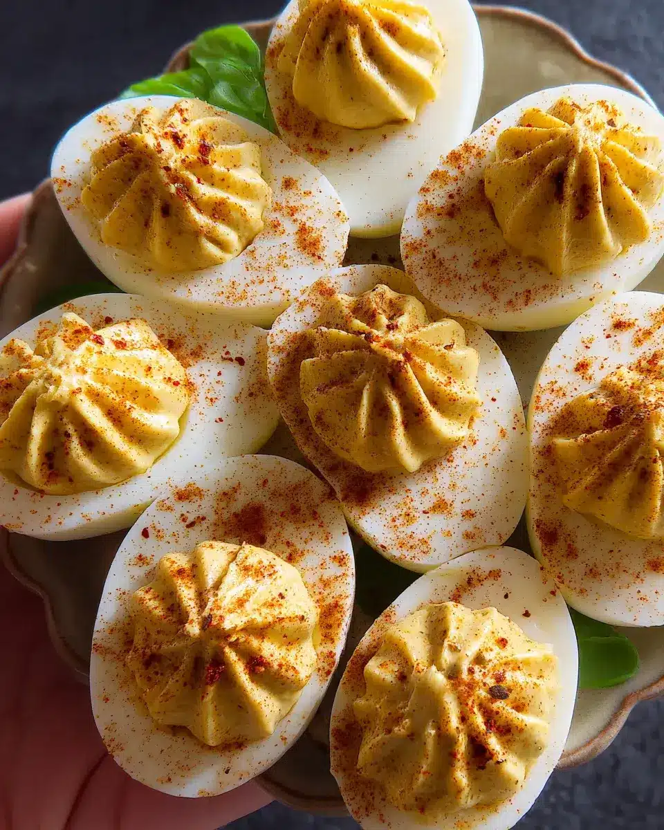 Gefyllte Eier Rezept