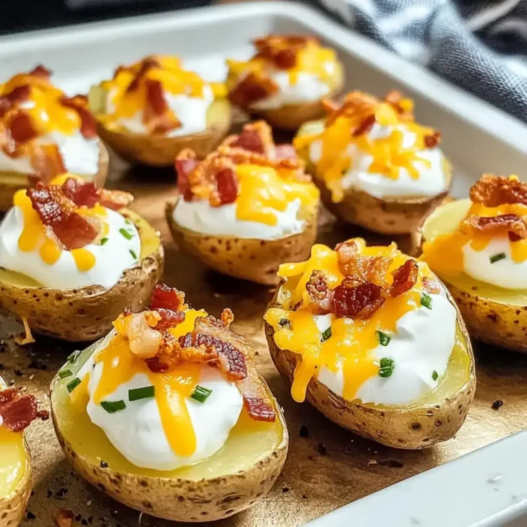 Gefüllte Mini-Kartoffelhäppchen