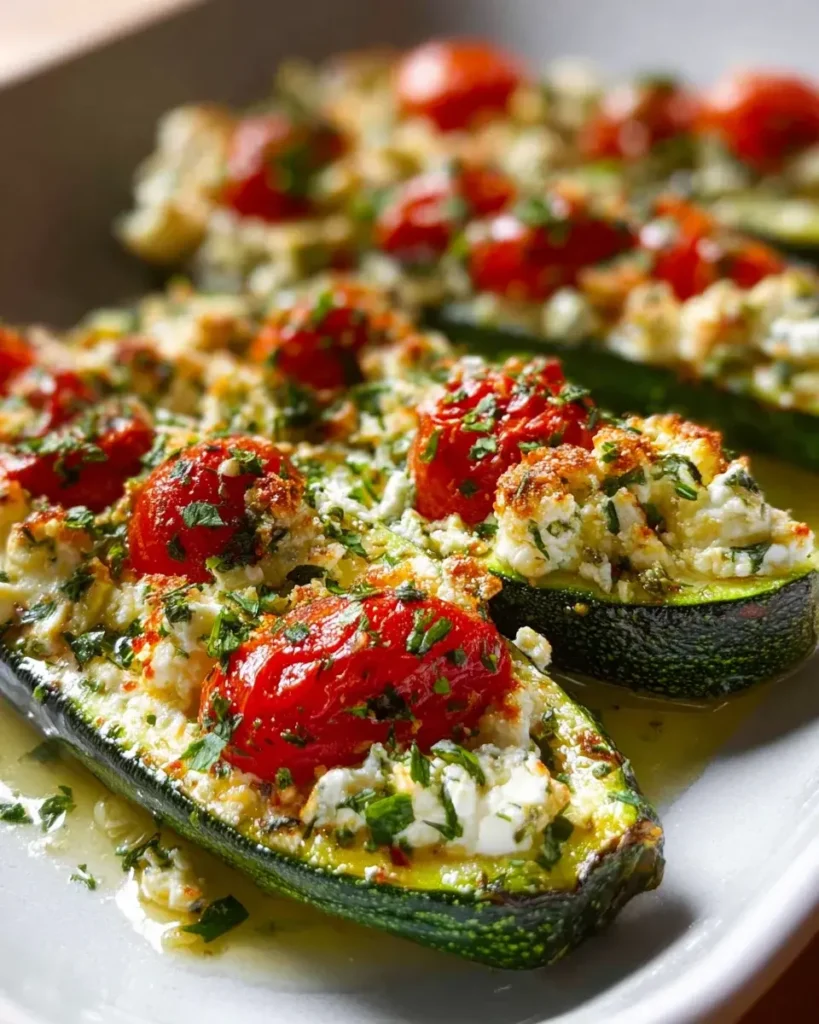 Gefüllte Zucchini mit Feta: Köstliches Rezept für Genuss! – cinnamonbelle