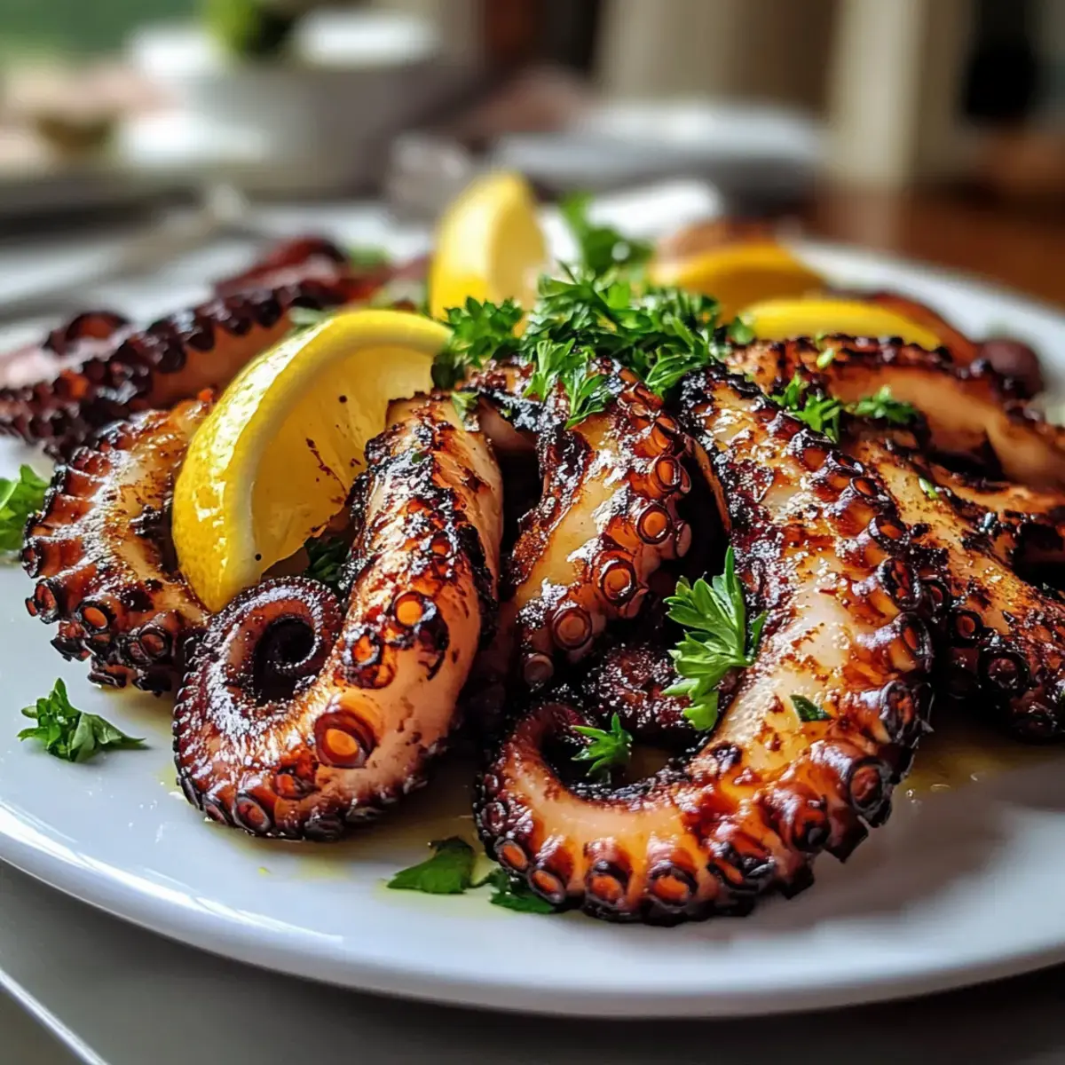 Gegrillter Oktopus