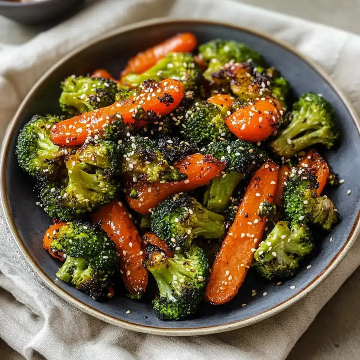 Gerösteter Brokkoli & Karotten