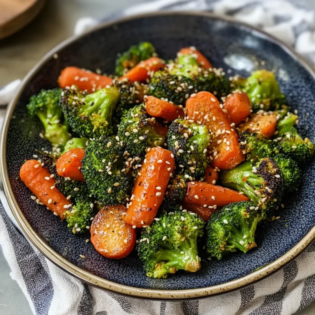 Gerösteter Brokkoli & Karotten – Einfaches, gesundes Rezept