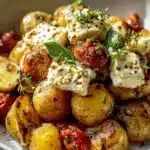 Gesunde Ofenkartoffeln Feta