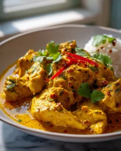 Goan Hähnchen Curry mit Kokosnuss und Tamarinde