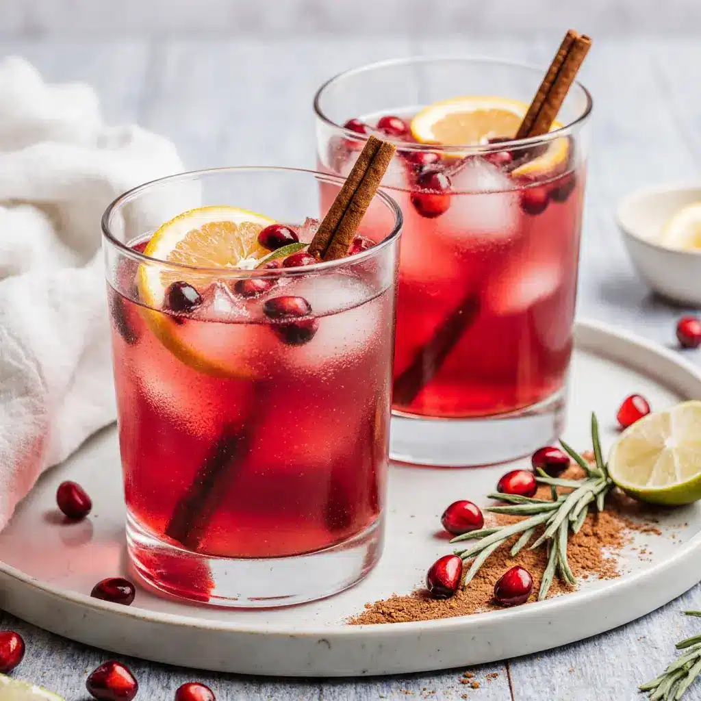 Granatapfel Zimt Mocktails