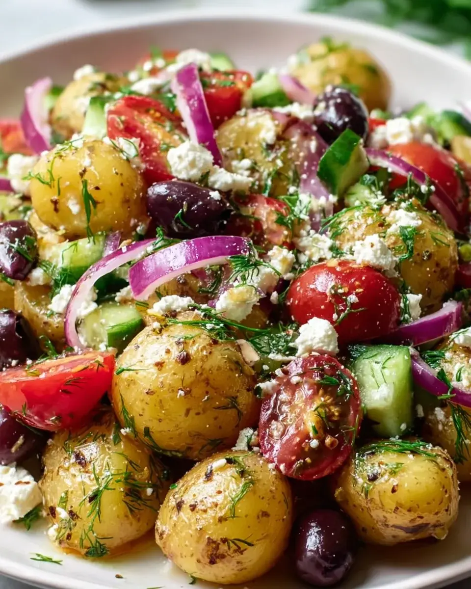Greek Potato Salad