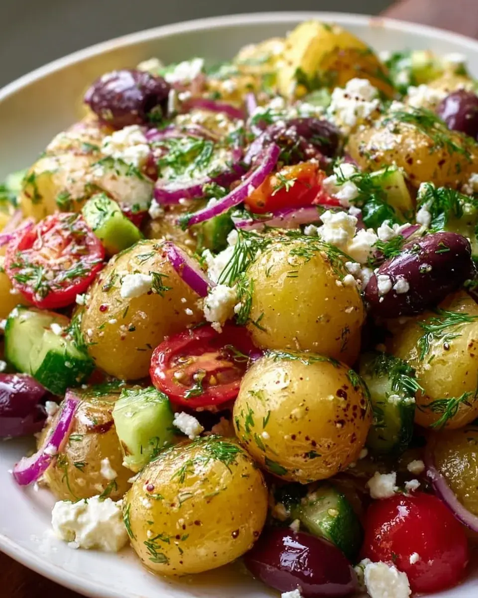 Greek Potato Salad