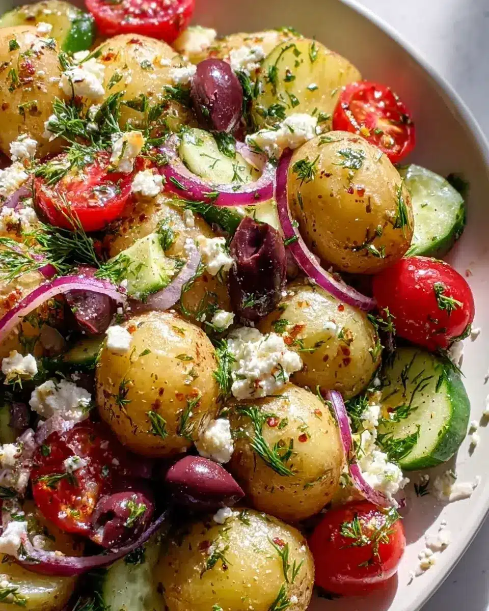 Greek Potato Salad