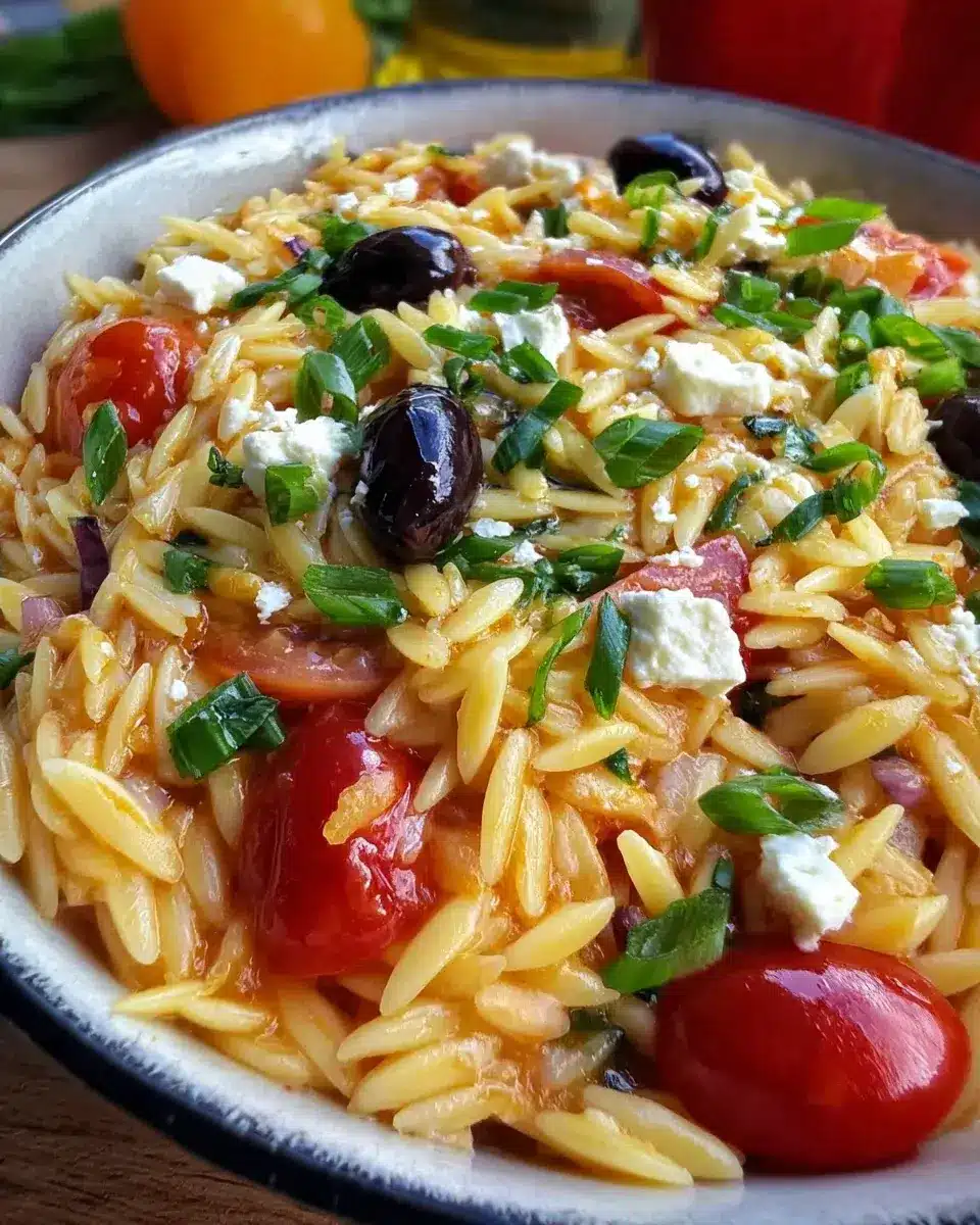 Griechische Reisnudeln Rezept