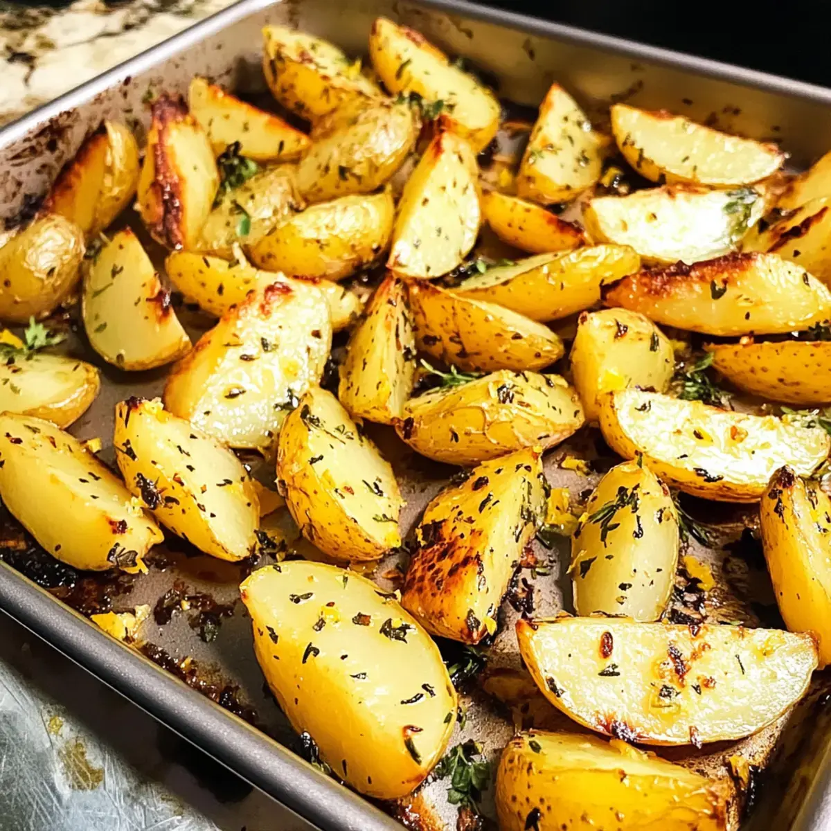 Griechische Zitronenkartoffeln