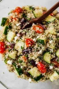 Griechischer Quinoa Salat