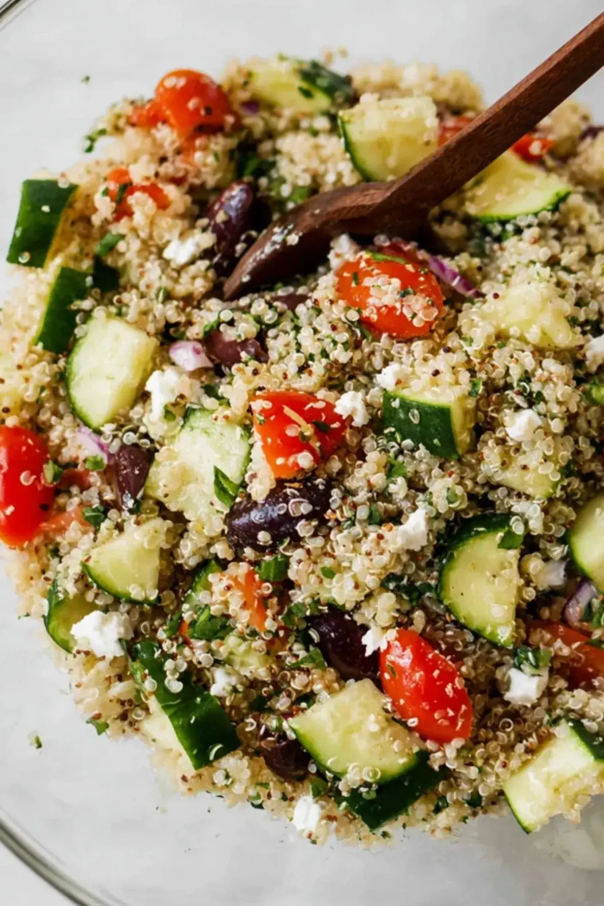 Griechischer Quinoa Salat