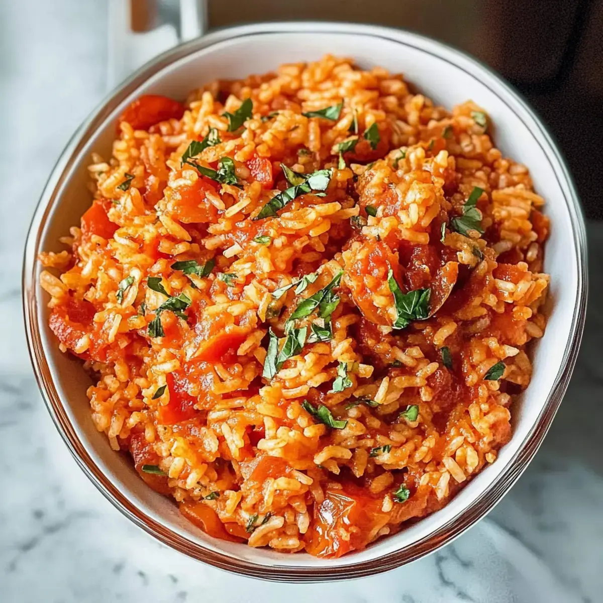 Griechischer Tomatenreis