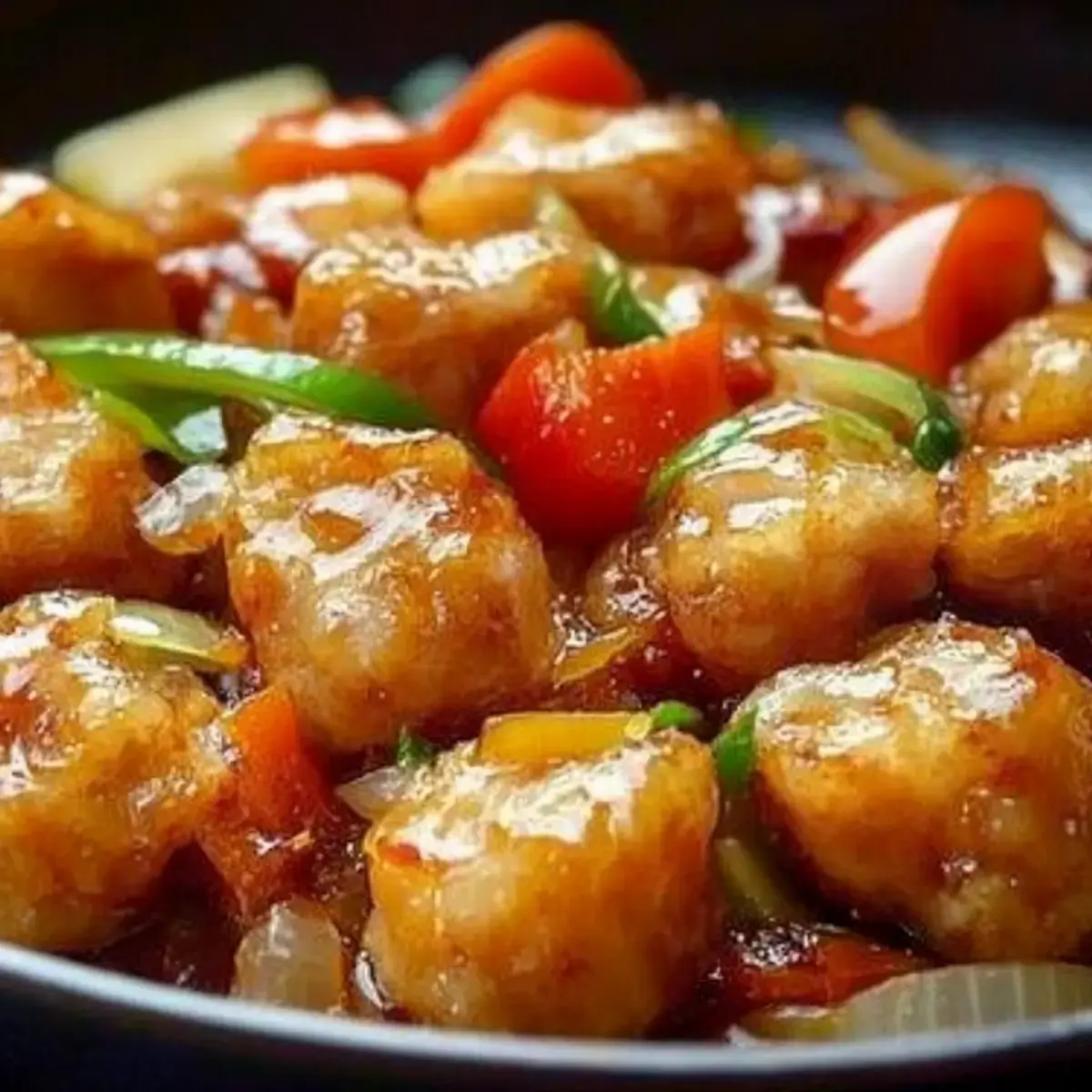 Haehnchen suess sauer besser als im Chinarestaurant