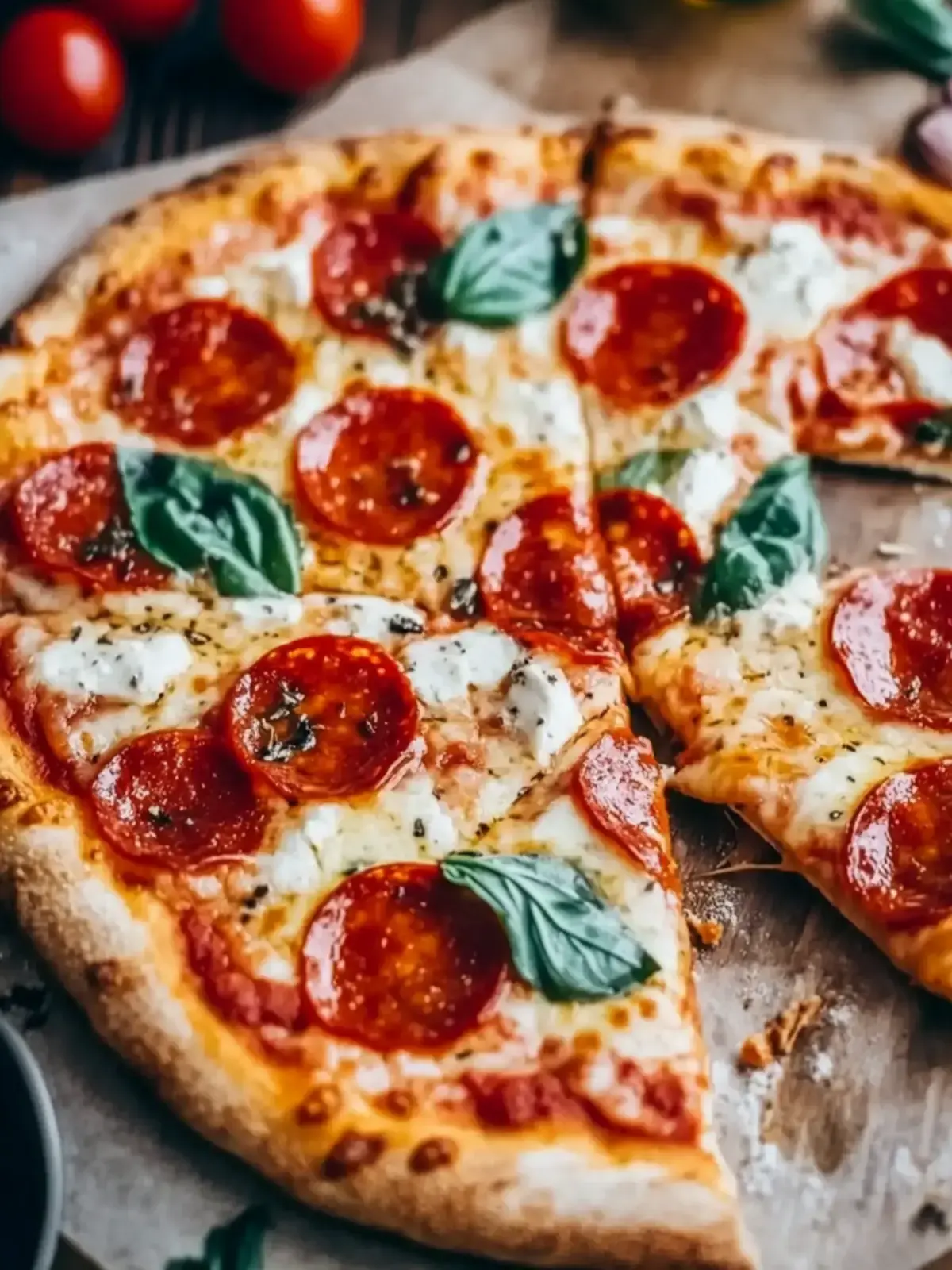 Hausgemachte 12-Zoll Pizza Rezept