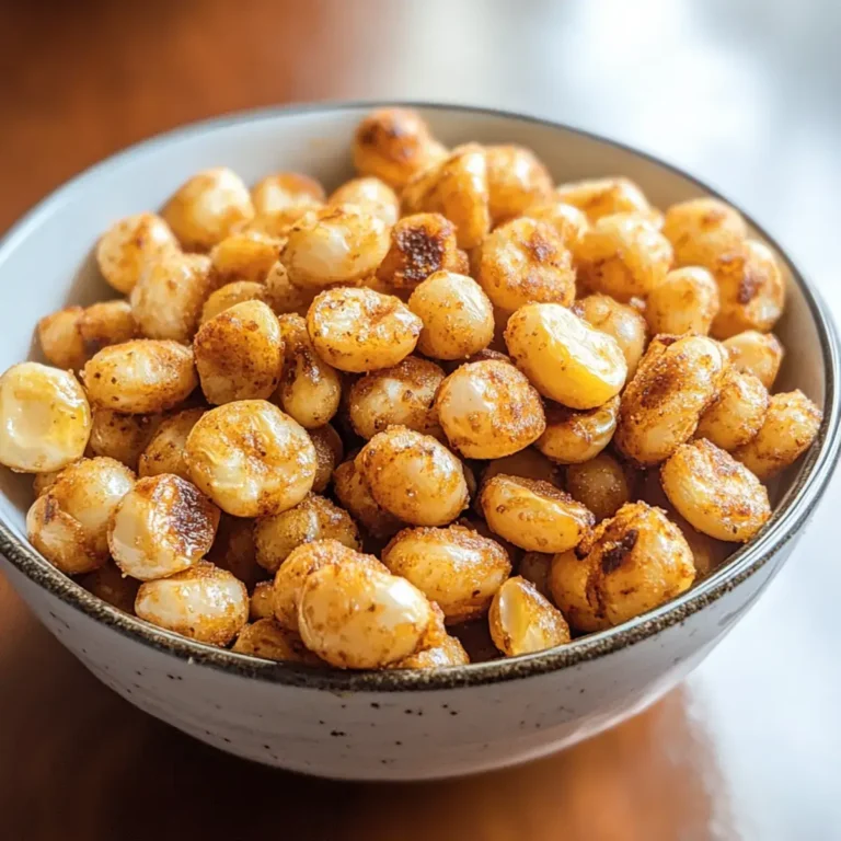 Hausgemachte Maisnüsse