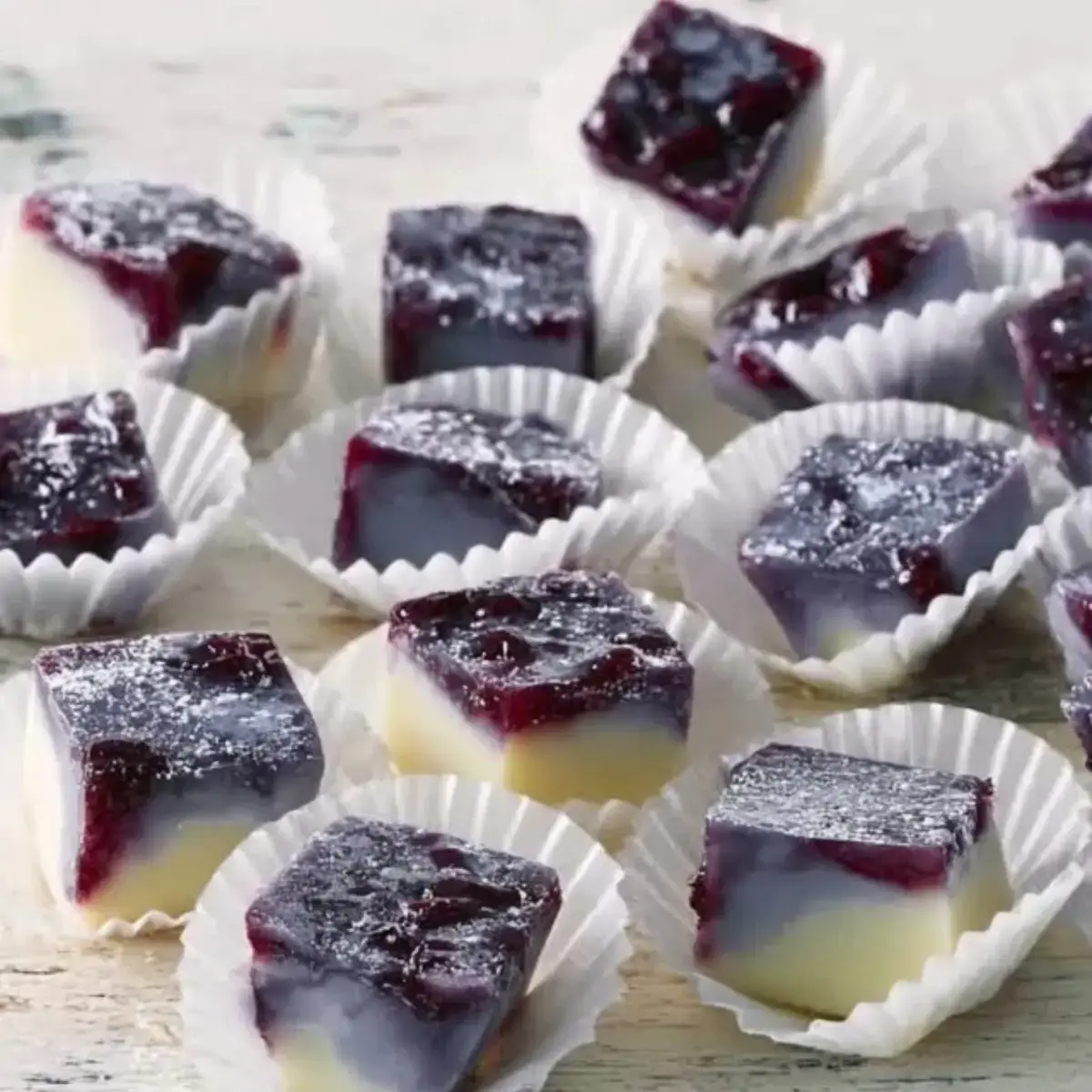 Heidelbeer Vanille Wyrfel