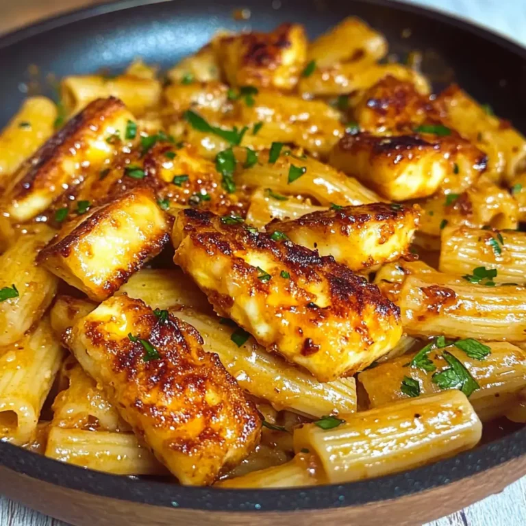 Heißer Honig Halloumi Pasta