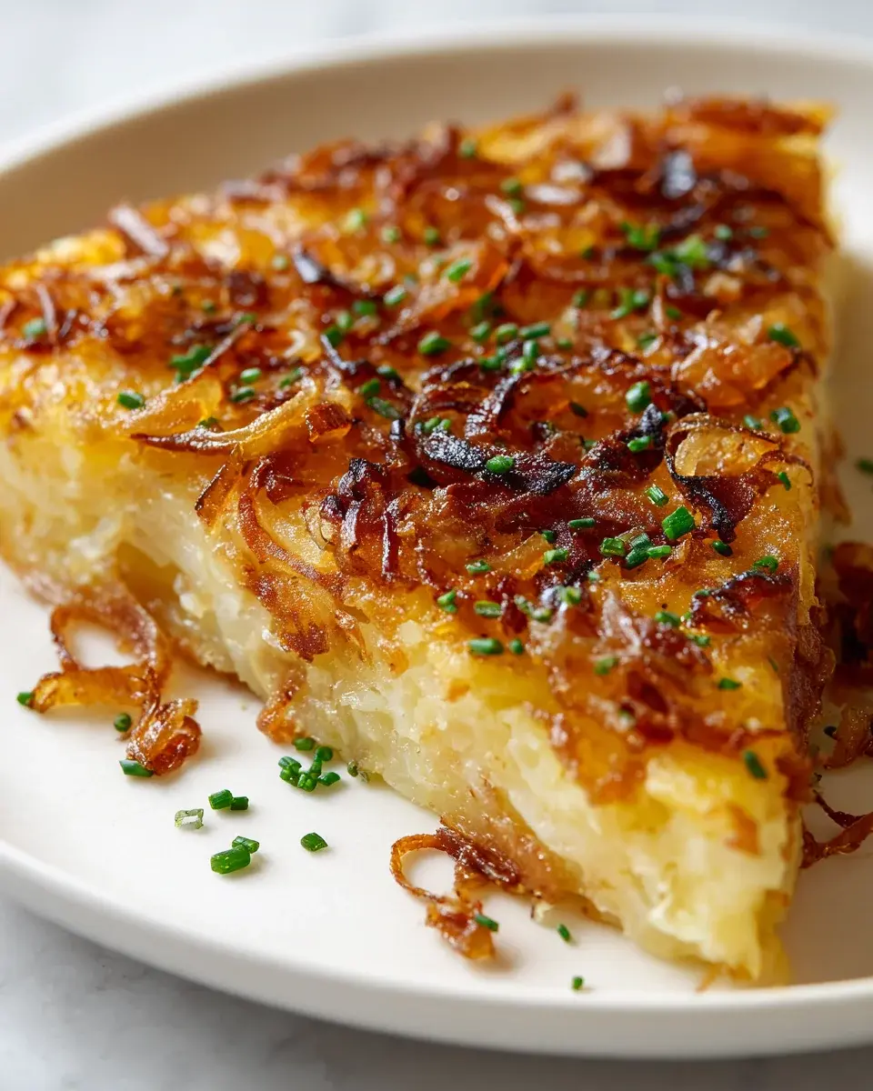 Herzhafte Kartoffelgnocchi mit karamellisierten Zwiebeln