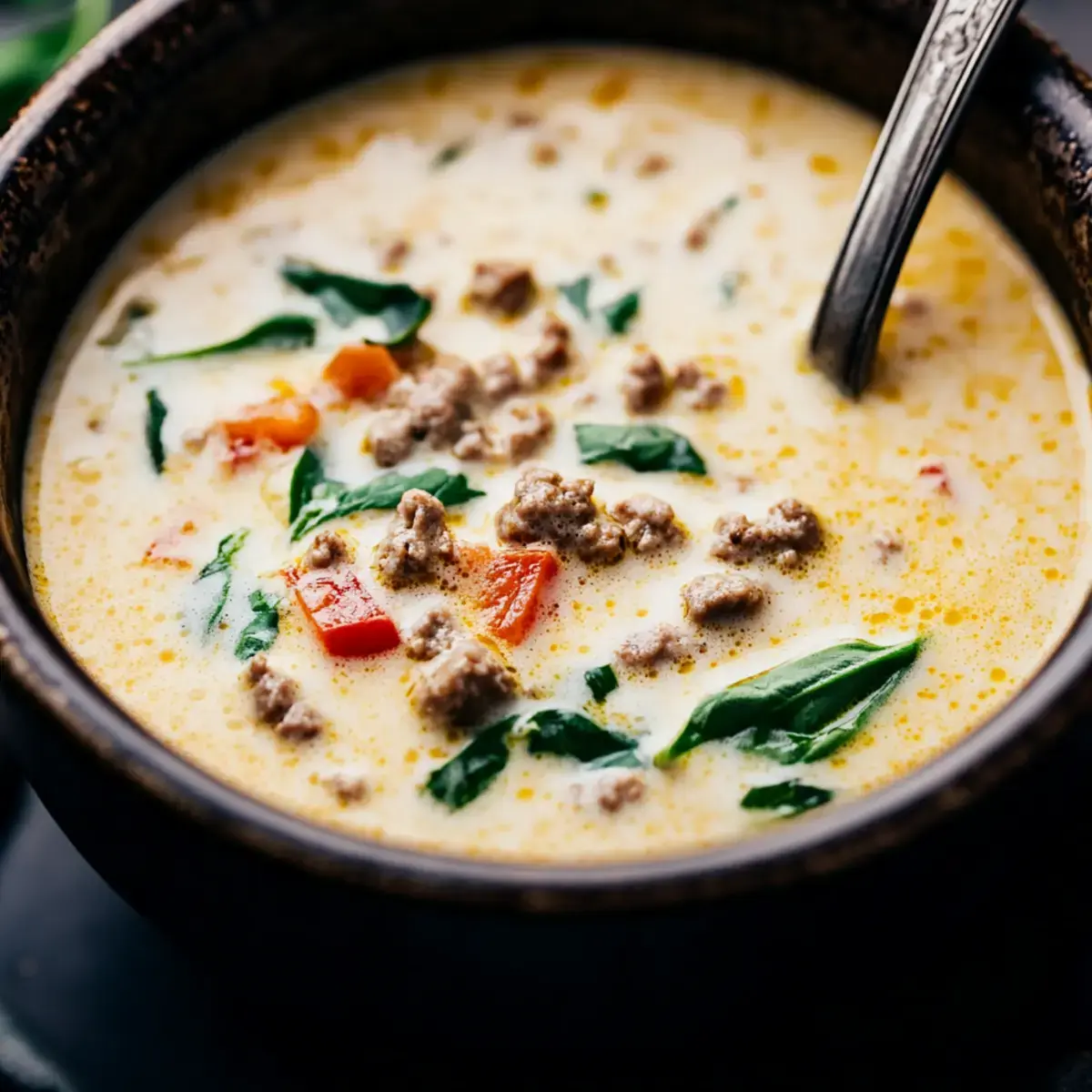 Herzhafte toskanische Suppe