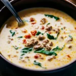 Herzhafte toskanische Suppe