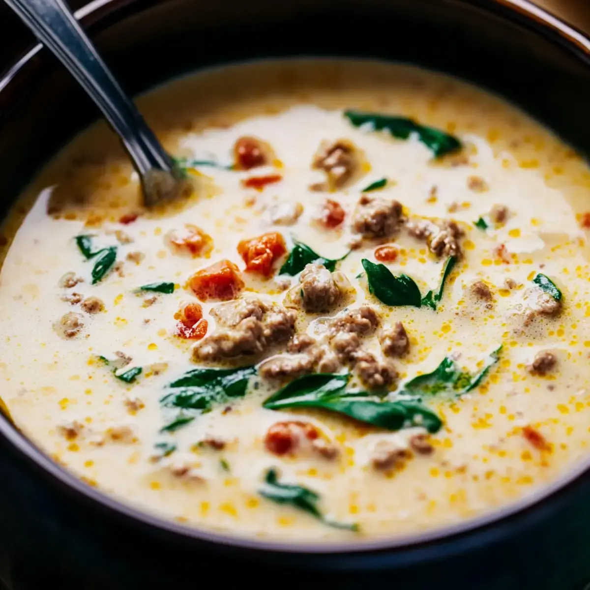 Herzhafte toskanische Suppe