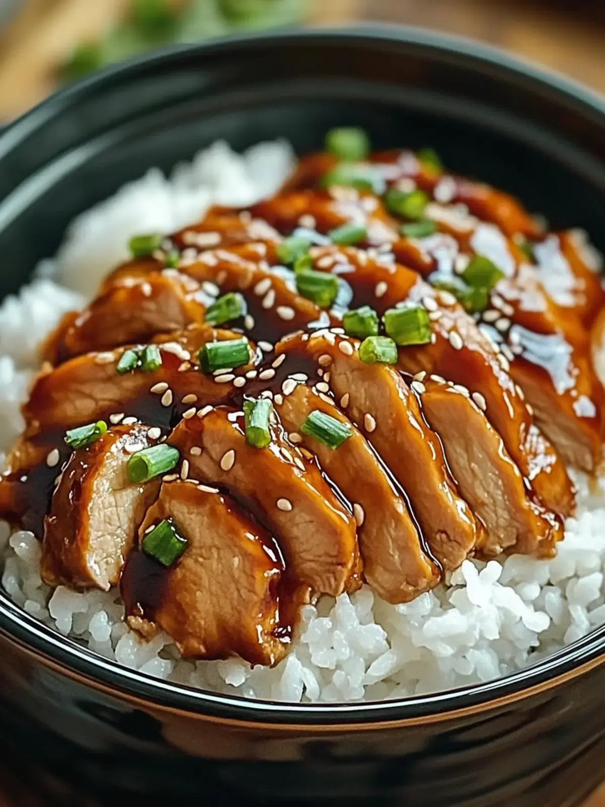 Herzhaftes Crockpot Teriyaki Hähnchen