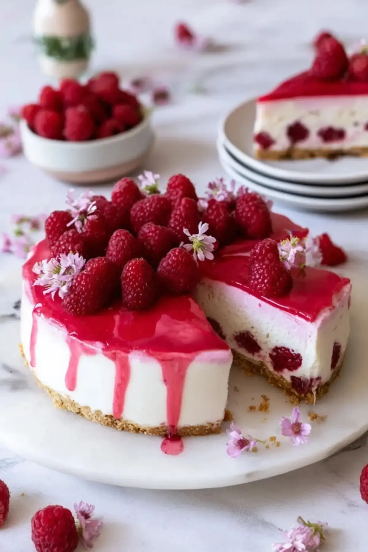 Himbeer Joghurt Torte