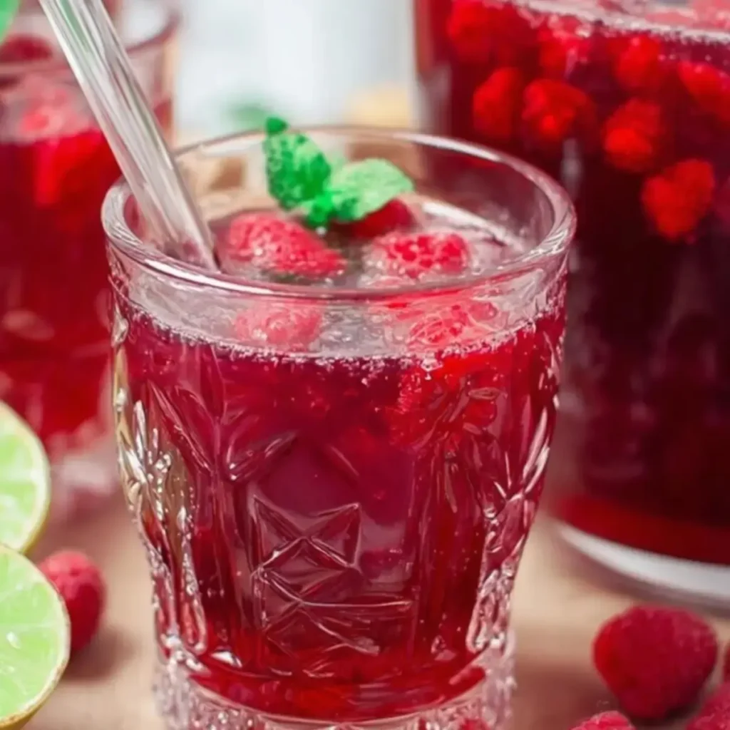 Himbeerbowle ohne Alkohol