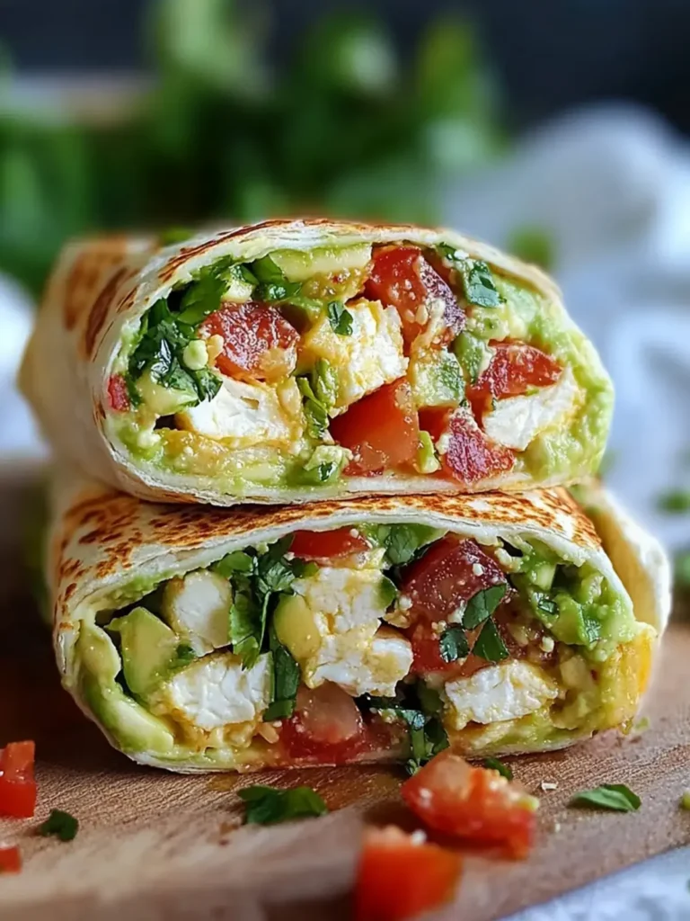 Hoch-Protein Frühstücks-Wrap