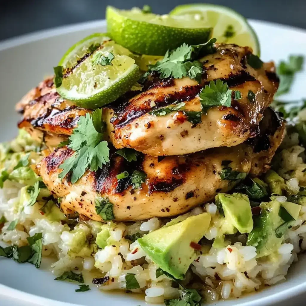 Irresistible Honig Limetten Hähnchen Avocado für Eilige Köche