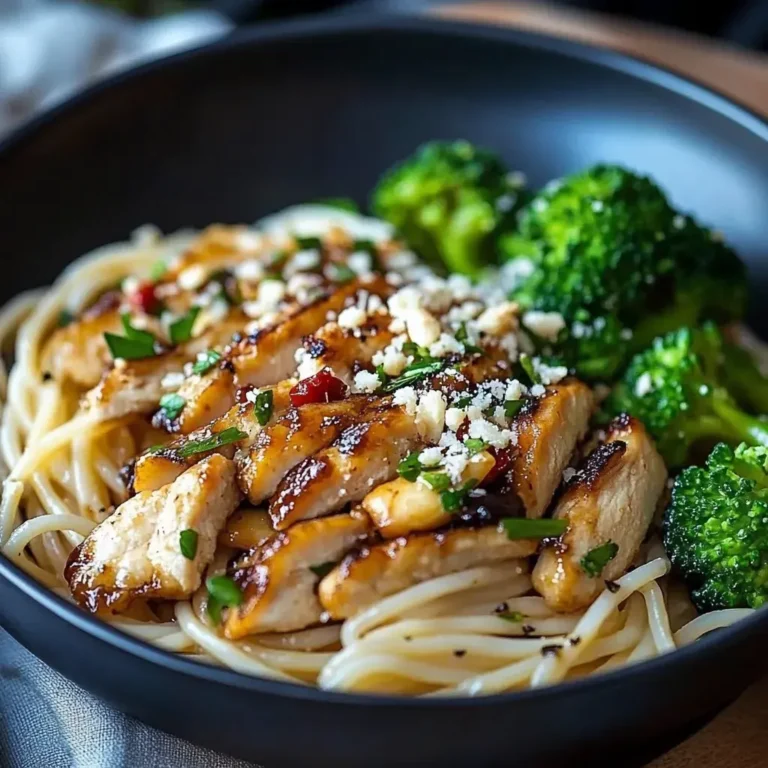 Hähnchen-Brokkoli-Pasta aus der Pfanne – Ein unglaubliches, cremiges Rezept für 4 Portionen – Feierabend Kochen