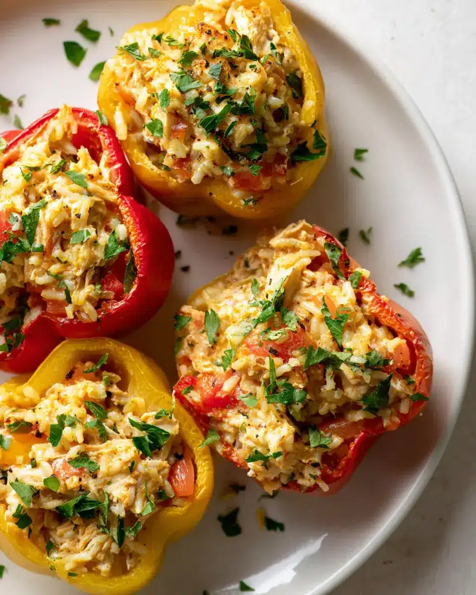 Hähnchen Paprika Reis Füllung