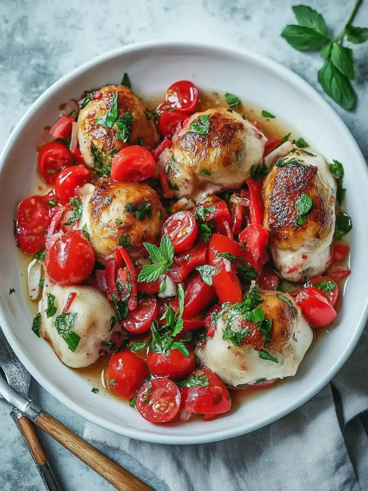 Hähnchen Scarpariello Rezept