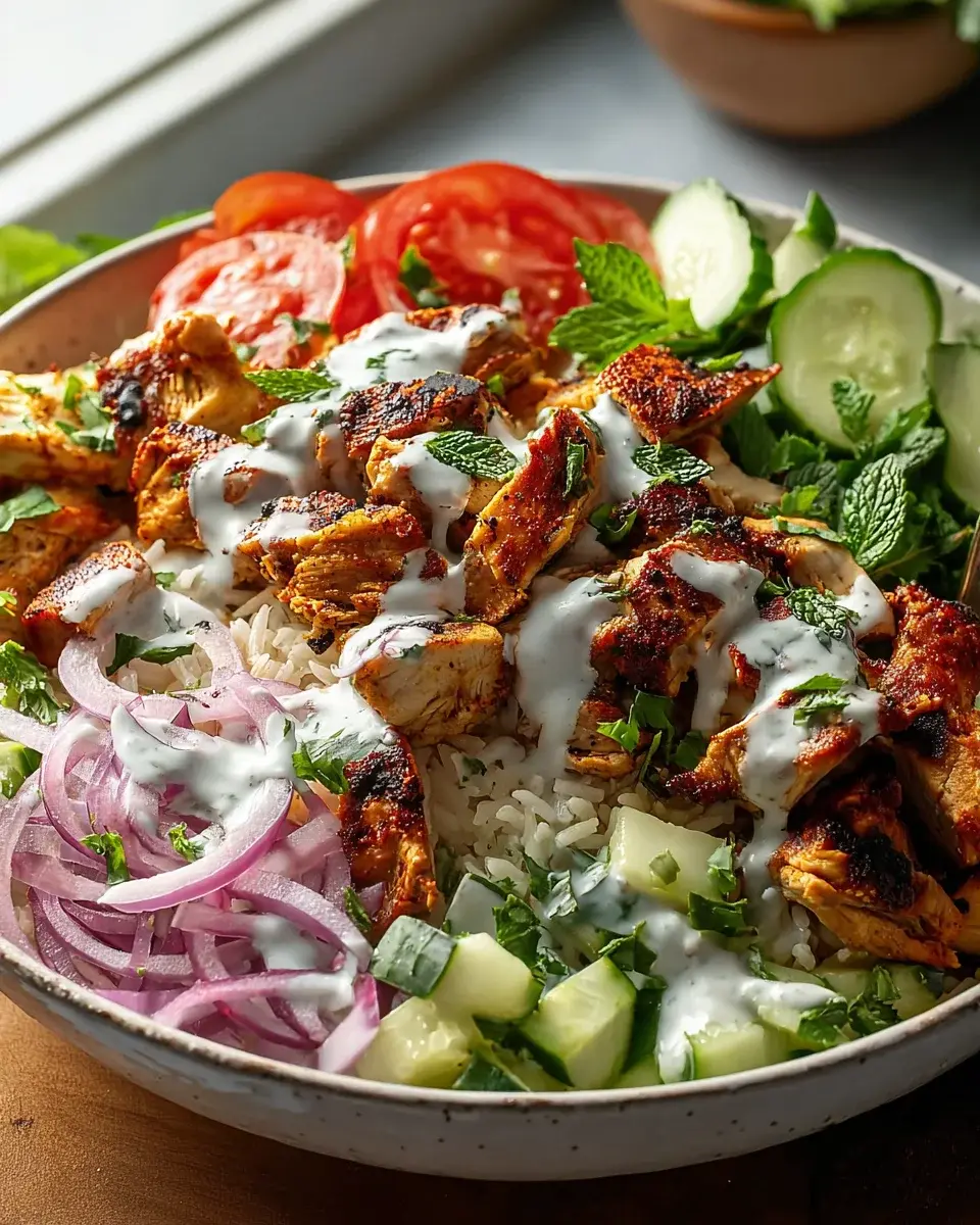 Hähnchen Shawarma Bowl