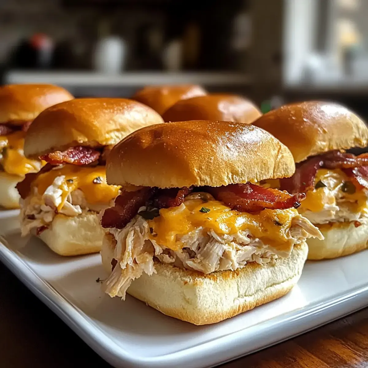 Hühnchen Speck Ranch Schieber