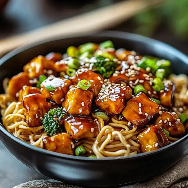 Hähnchen Teriyaki Nudeln Rezept