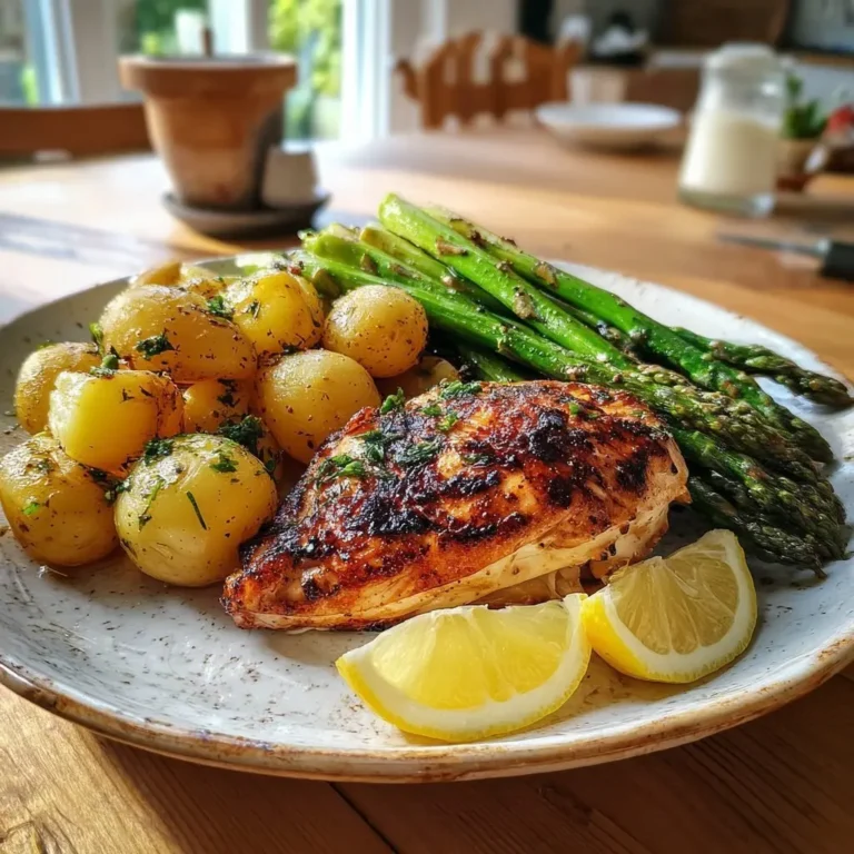 Hähnchenbrust mit Spargel und neuen Kartoffeln – LNNRW