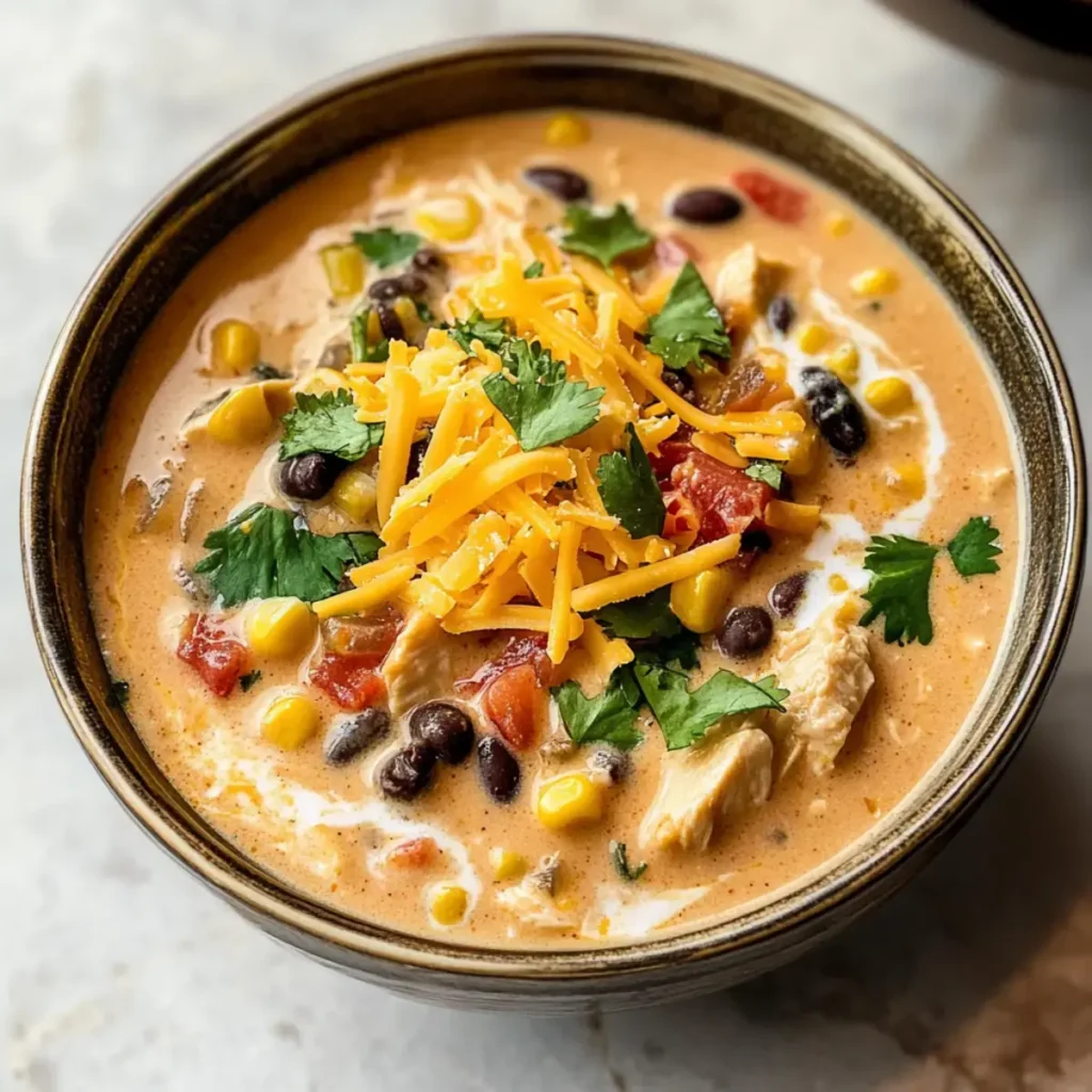Hühnertaco-Suppe